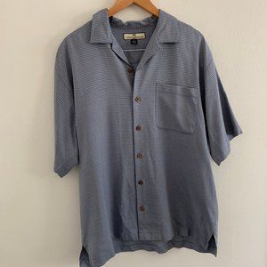 Tommy Bahama Camp Shirt 100% Silk